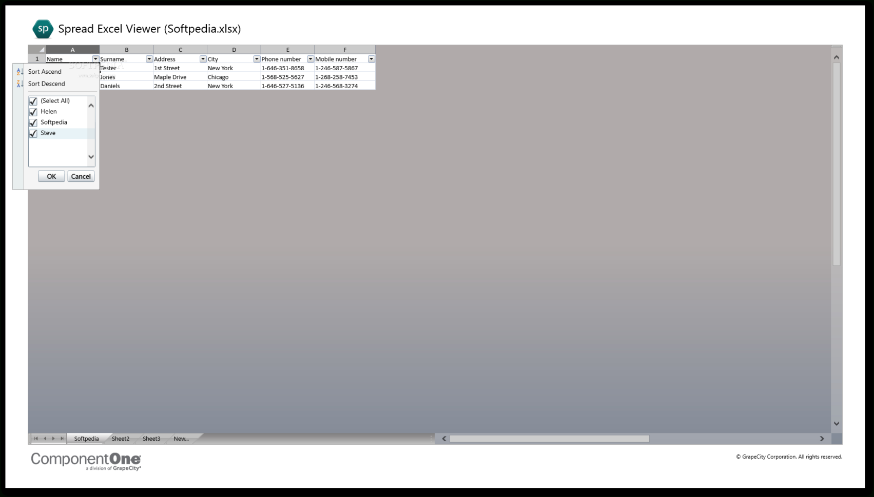Spreadsheet Viewer Throughout Download Componentone Spreadsheet Viewer 1.0.0.25