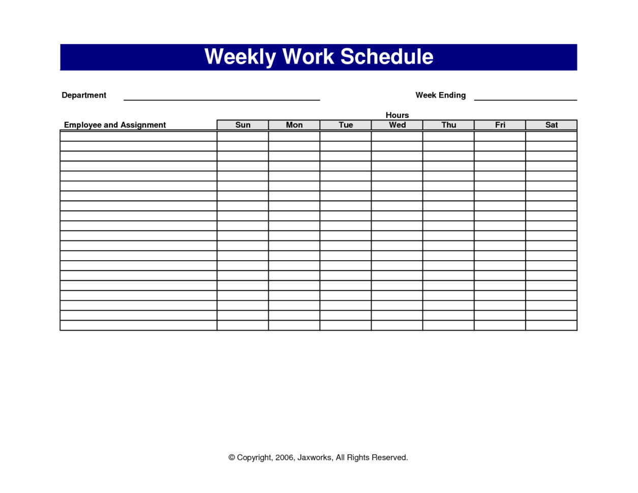 Spreadsheet Work Schedule Template for Employee Schedule Spreadsheet ...