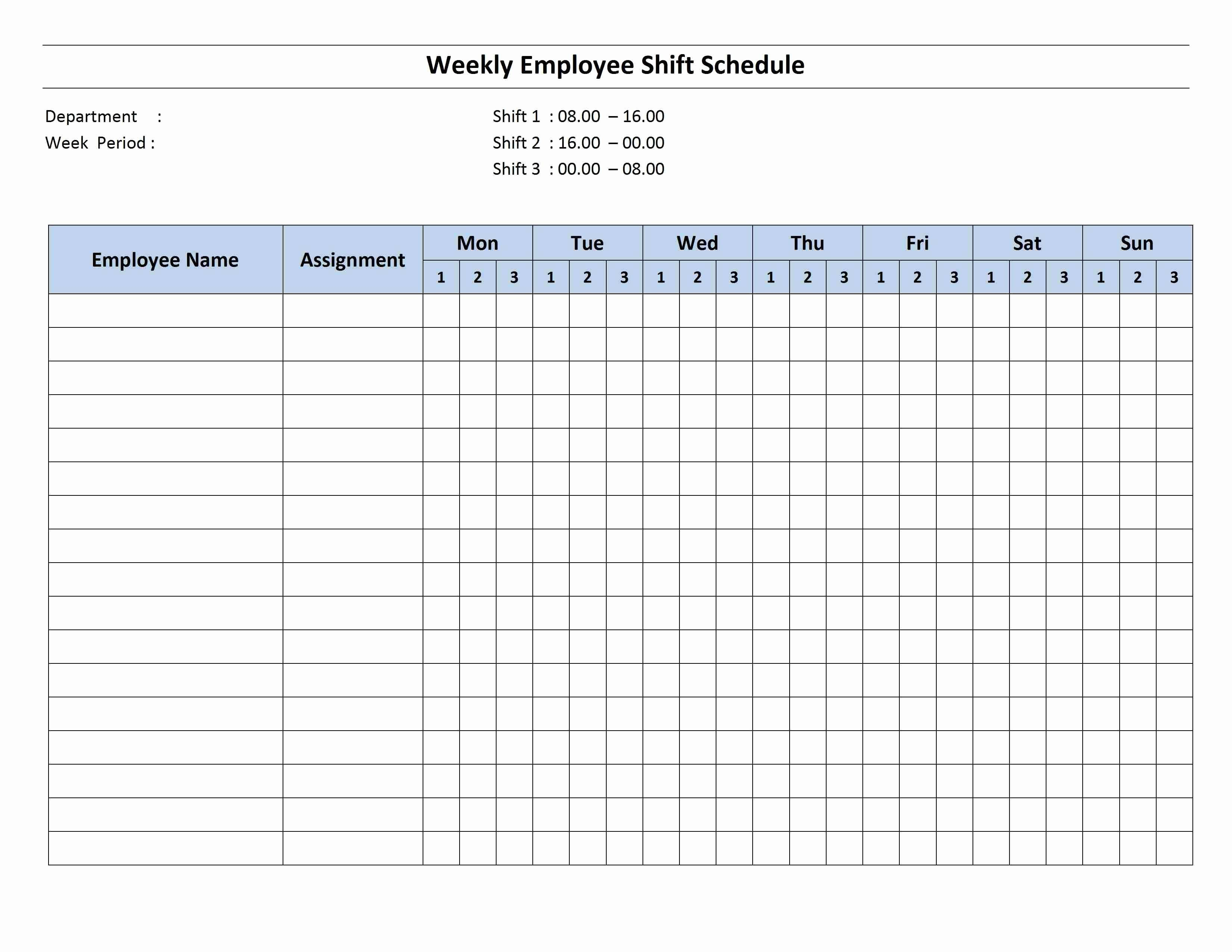 Spreadsheet Work Schedule Template For Shift Work Schedule Templates Free Restaurant Template Weekly
