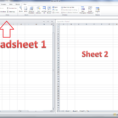 Spreadsheet Workbook Pertaining To How Do I View Two Sheets Of An Excel Workbook At The Same Time