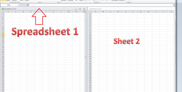 Spreadsheet Workbook Pertaining To How Do I View Two Sheets Of An Excel Workbook At The Same Time