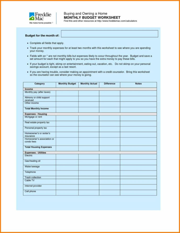 Spreadsheet Worksheet Within Household Budget Sheet Template And Bud Spreadsheet Worksheet