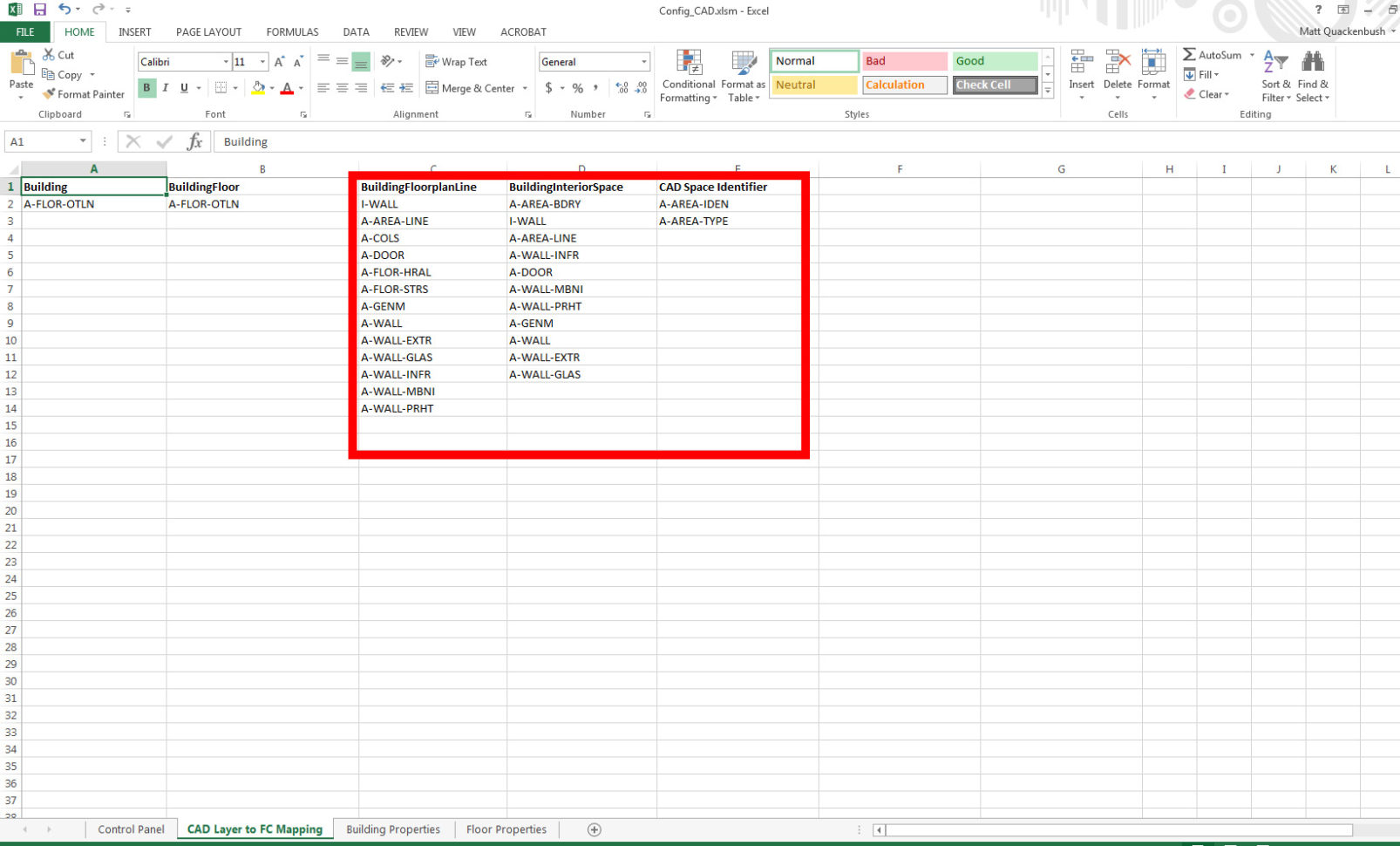 Spreadsheets For Architects Pertaining To First Look At The New Indoor Cad To Gis Tool  Temple Psm In Gis