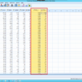 Spss Spreadsheet For In A Spreadsheet Program How Is Data Organized Beautiful Advanced