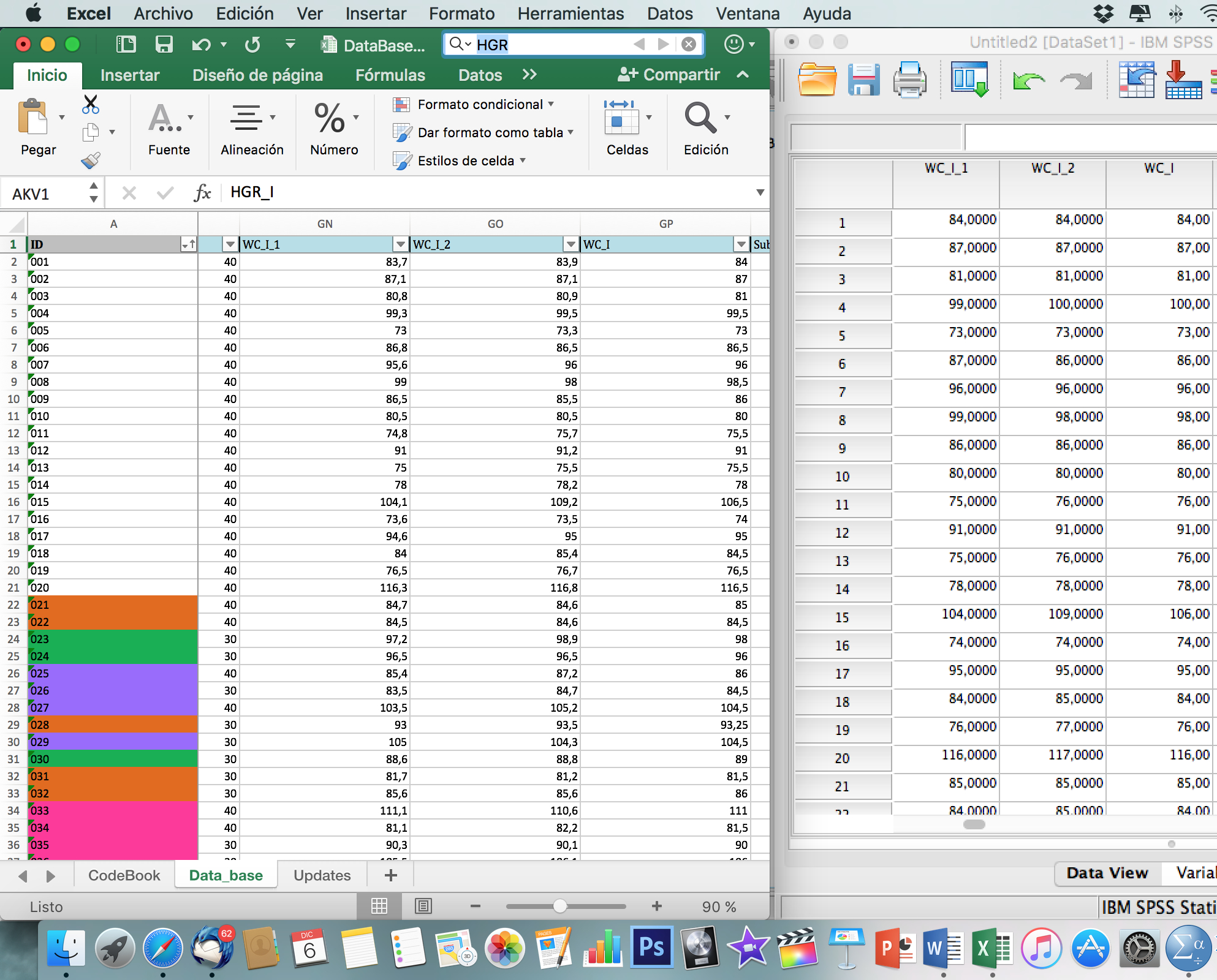 Spss Spreadsheet within Hi! I Have A Problem When Importing Data From Excel To Spss. The