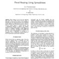 Stage Storage Discharge Spreadsheet Within Flood Routing Using Spreadsheet  [Pdf Document]