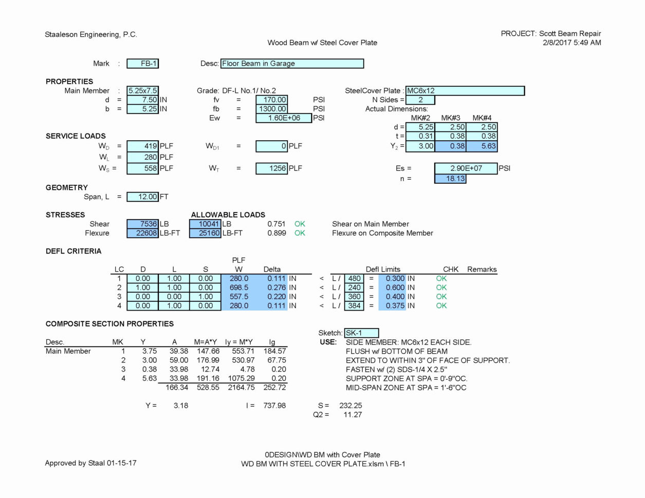 Steel Beam Design Spreadsheet For Flitch Beam Design Spreadsheet My Spreadsheet Templates Steel Beam Design Spreadsheet For Flitch Beam Design Spreadsheet My Spreadsheet Templates