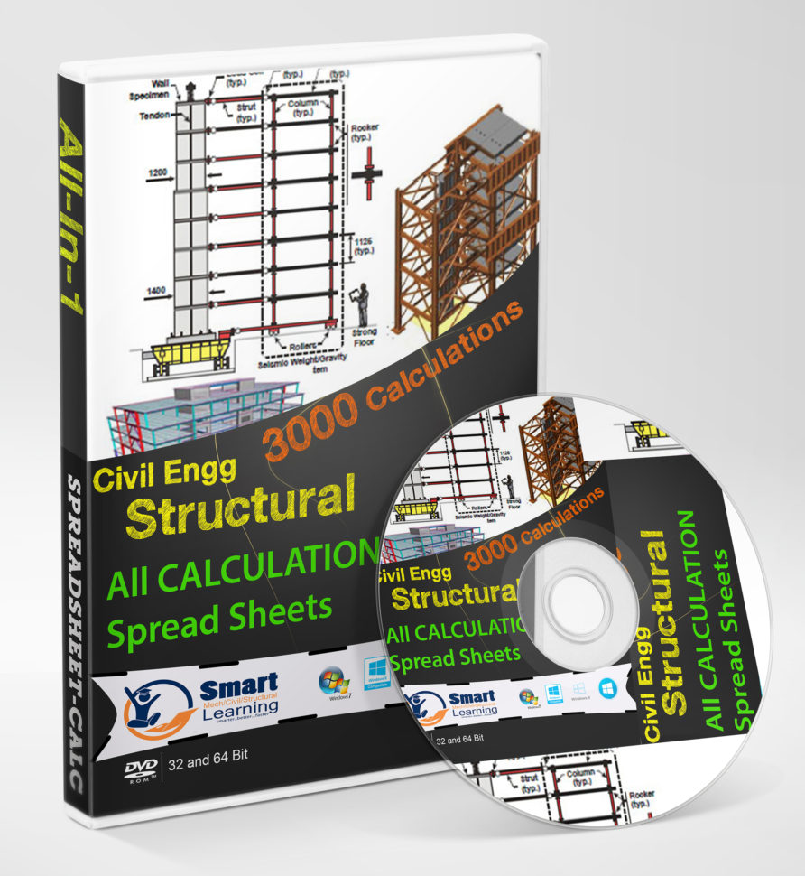 Steel Column Design Spreadsheet For Civilstructural Design Calculation Spreadsheets