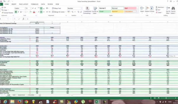 Stock Analysis Spreadsheet Excel Template Google Spreadshee stock ...