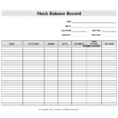 Stock Control Spreadsheet Template Free Intended For Inventory Control Spreadsheet Template Free Excel Retail Example Of