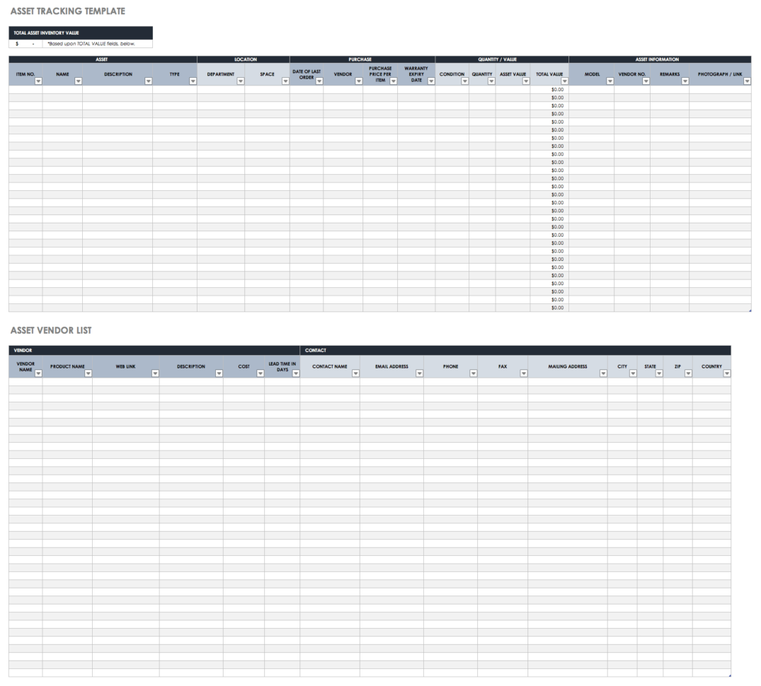 Stock Inventory Spreadsheet Within Free Excel Inventory Templates — Db 8960