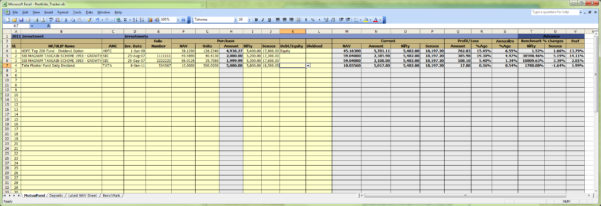 dividend tracking spreadsheet dividend tracking spreadsheet