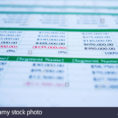 Stock Trading Excel Spreadsheet Regarding Excel Spreadsheet Stock Photos  Excel Spreadsheet Stock Images  Alamy