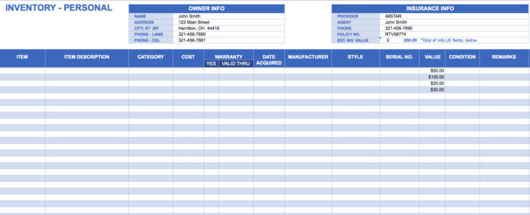 Stock Watch List Spreadsheet for Inventory Control Worksheet Stock ...