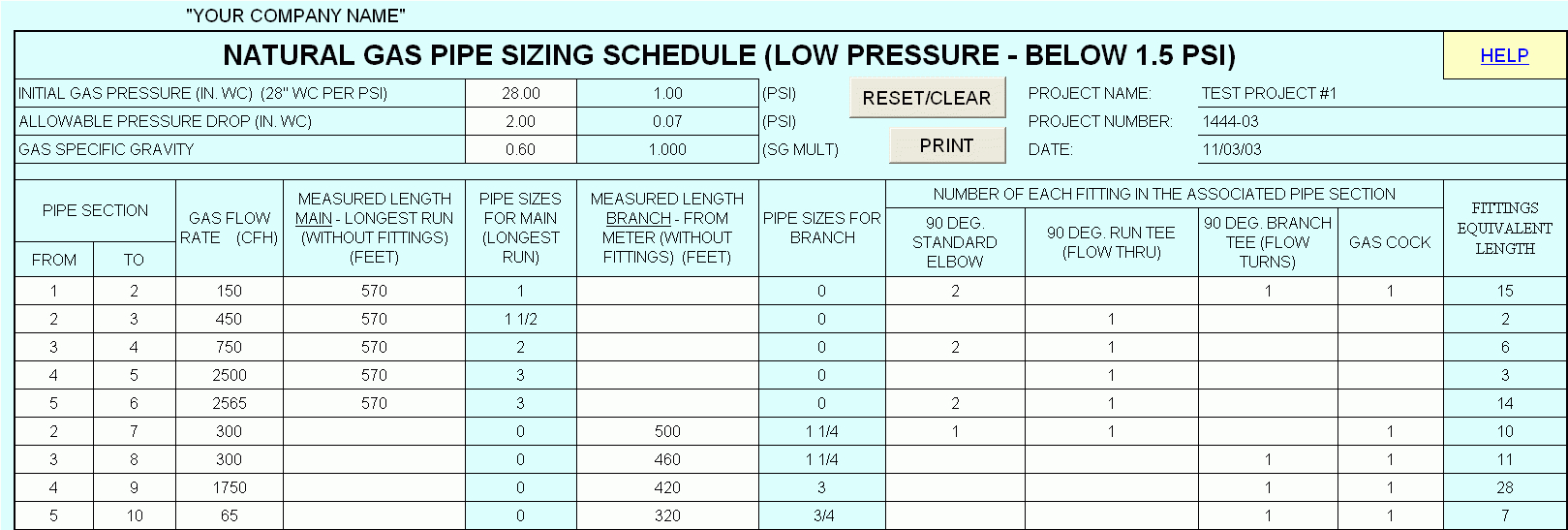 Storm Drain Pipe Sizing Spreadsheet Throughout Hvac Design Solutions 