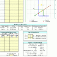 Structural Engineering Spreadsheets Within Spreadsheet Solutions For Structural Engineering Example Of Welding