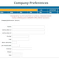 Submittal Log Spreadsheet Intended For Company Preferences – Esub Academy  Esub Construction Software Help