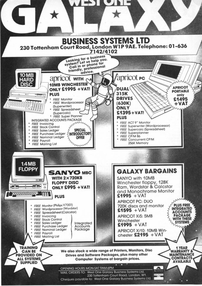 Supercalc Spreadsheet Inside Acorn Electron World: Magazine Scans: Personal Computer News