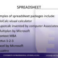 Supercalc Spreadsheet Pertaining To Spreadsheet An Interactive Computer Program Consisting Of Rows And