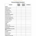 Suze Orman Budget Spreadsheet Throughout Example Of Suze Orman Budget Spreadsheet Budgetrksheet Pictures