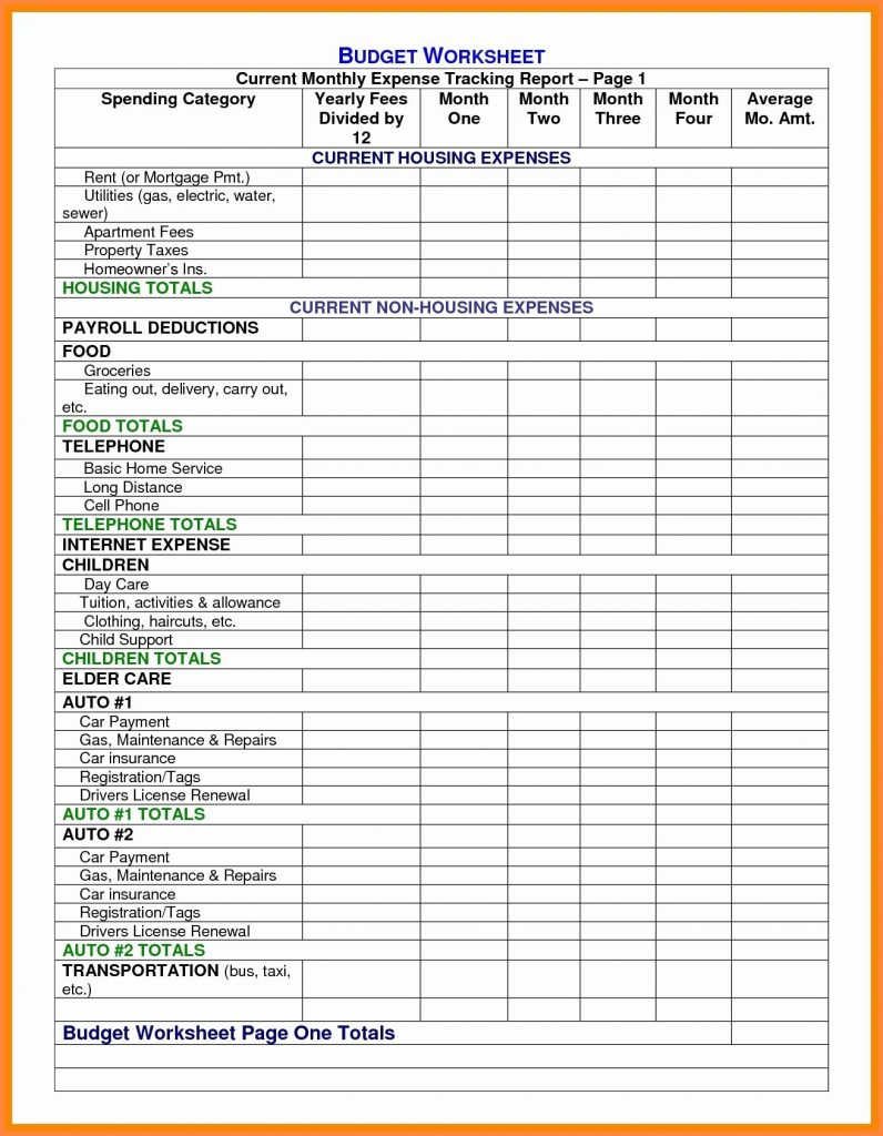 Suze Orman Budget Spreadsheet Throughout Suze Orman Budget Spreadsheet  Aljererlotgd