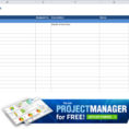 Task Management Spreadsheet Excel pertaining to Guide To Excel Project Management  Projectmanager