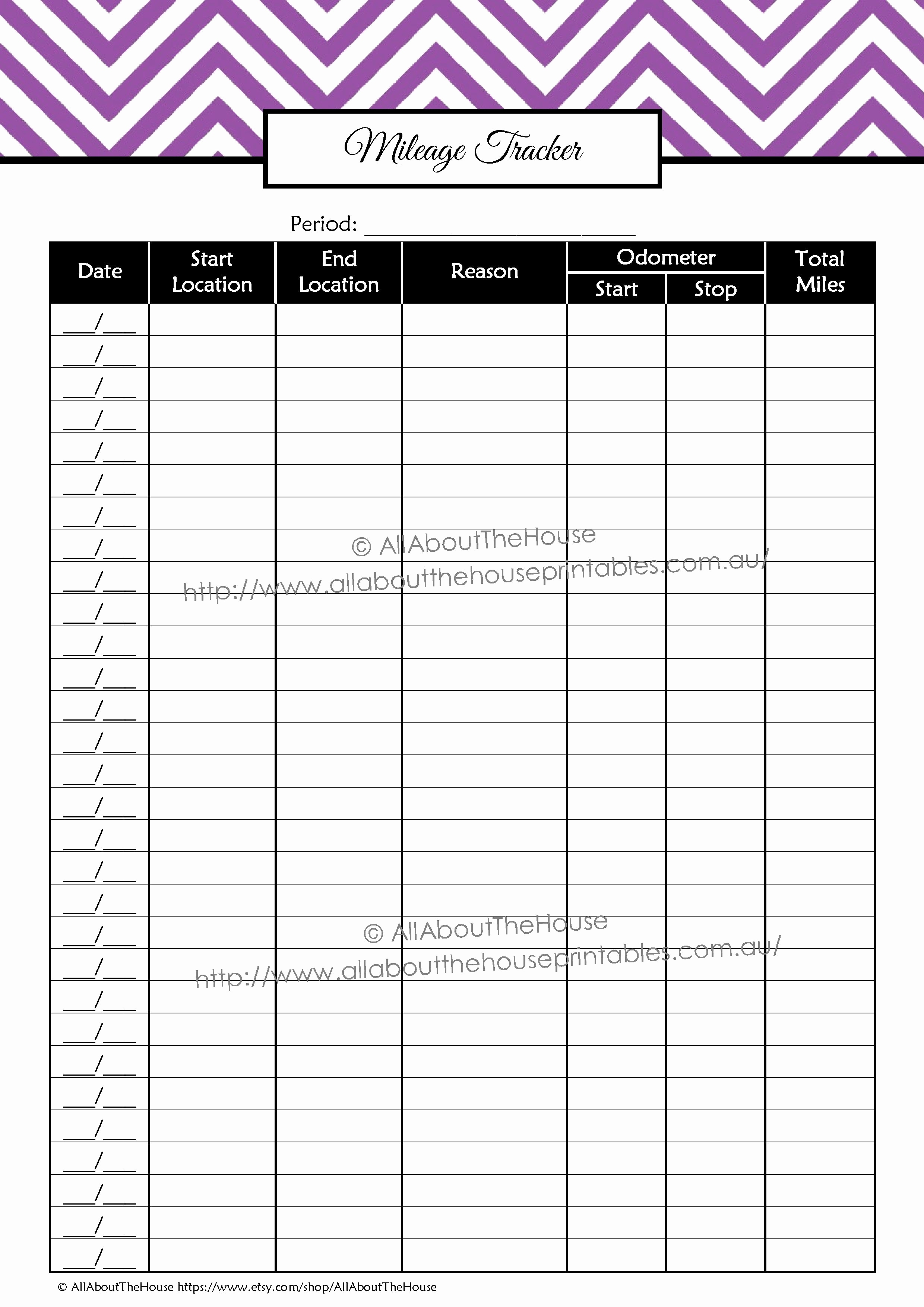 Tax Deduction Tracker Spreadsheet Pertaining To Mileage Tracker Form Log Book Awesome Printable Kilometre Tax