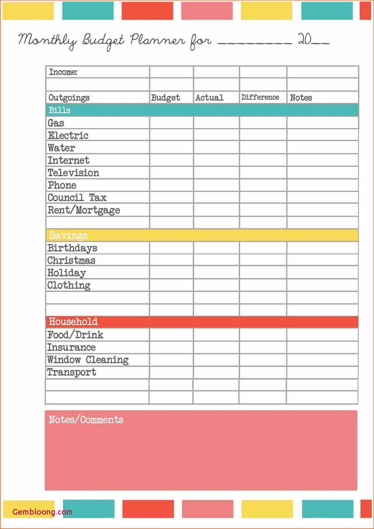 Tax Spreadsheet throughout Receipt Tracker For Taxes Linear Business