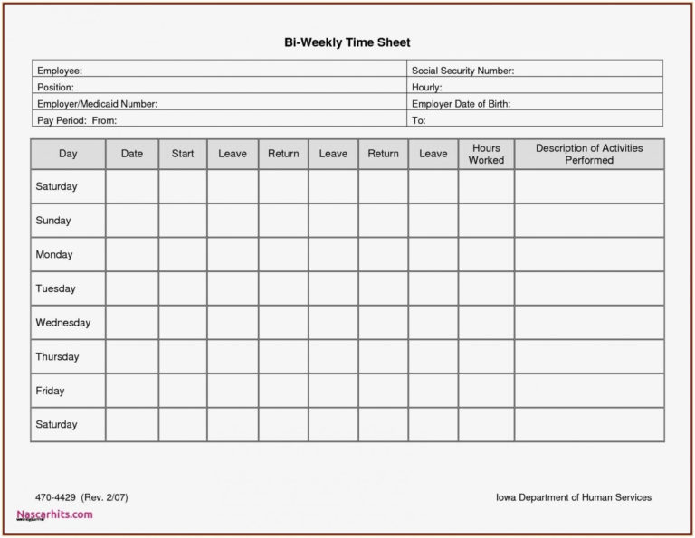 Time And Motion Spreadsheet — db-excel.com