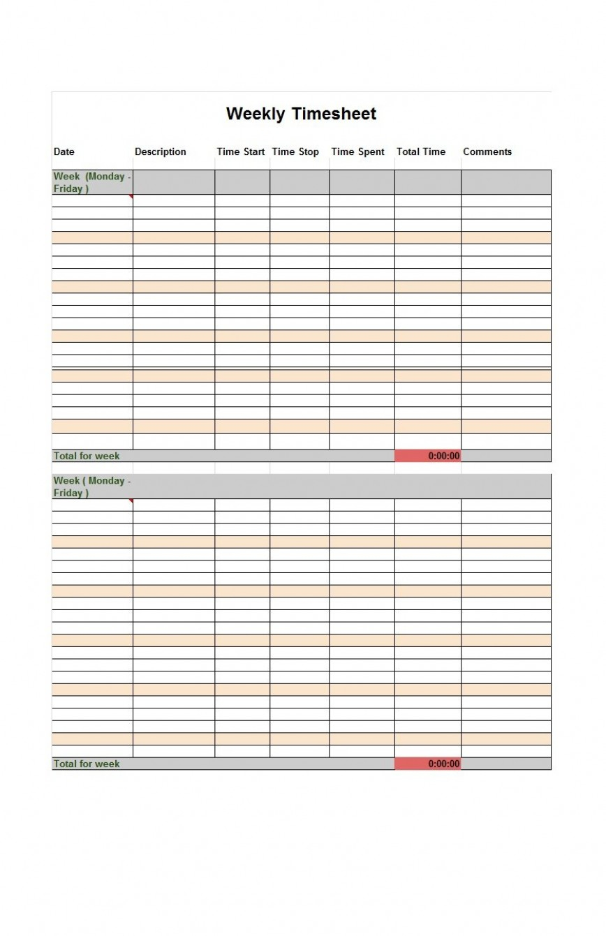 Time Card Spreadsheet In Surprising Time Card Template Free ~ Ulyssesroom