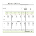 Time In Lieu Spreadsheet Inside 40 Free Timesheet / Time Card Templates  Template Lab