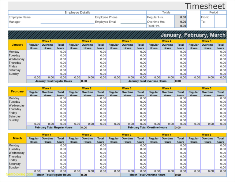 excel template to calculate hours worked by time