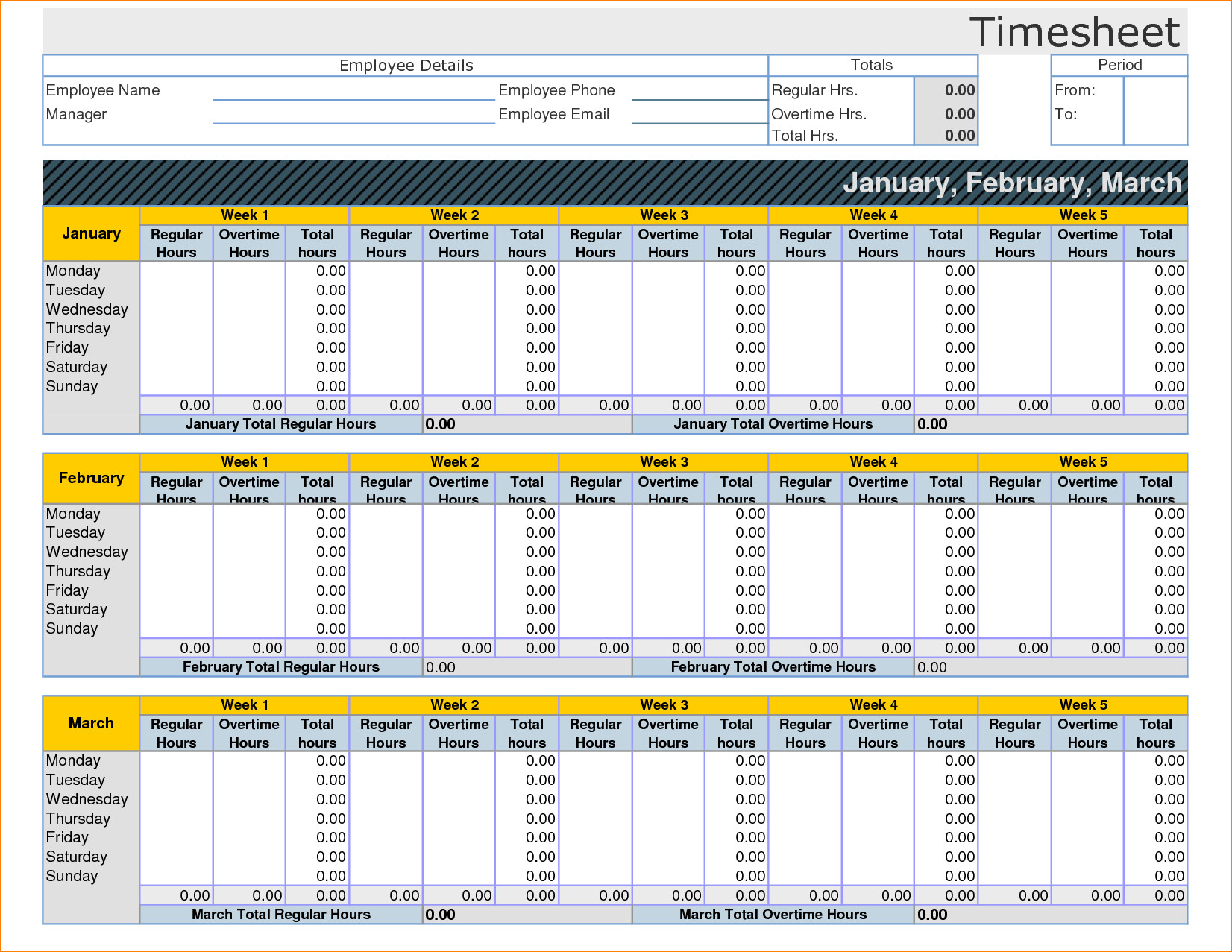 Timesheet Spreadsheet Formula In Excel Timesheet Template With Formulas  My Spreadsheet Templates