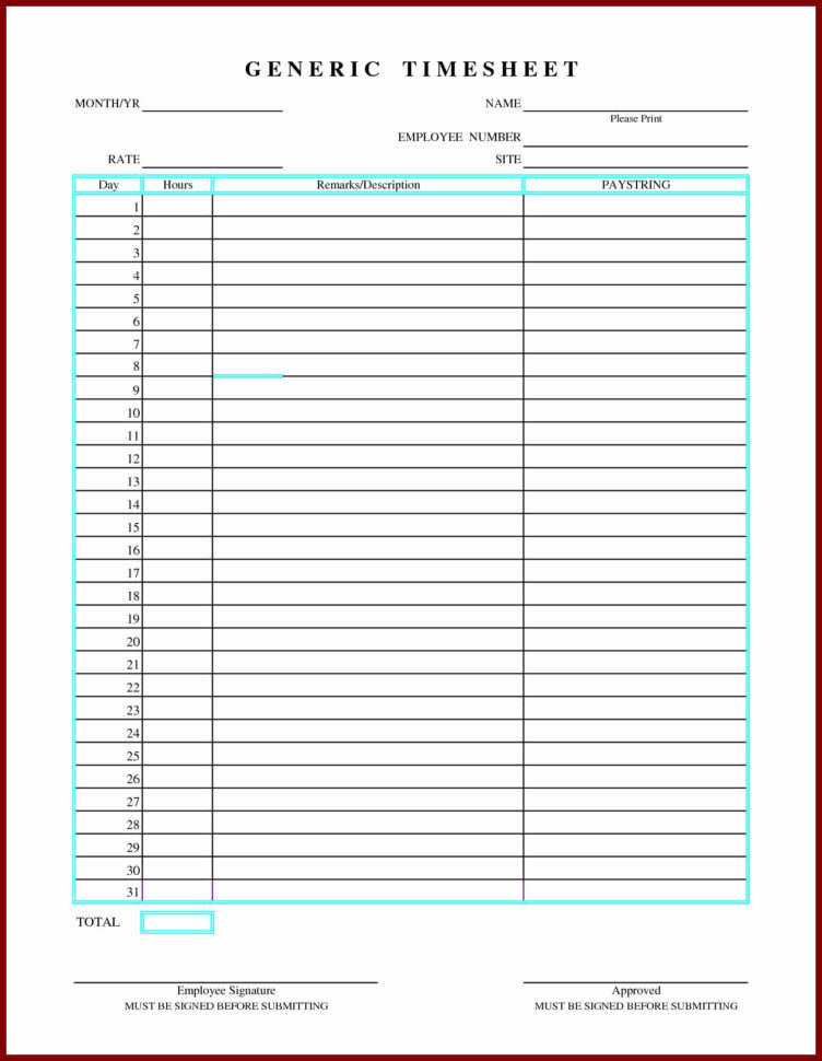 Timesheet Spreadsheet Template Free Within Time Log Template Excel Inspirational Timesheet Template Excel
