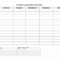 Timetable Spreadsheet Regarding 9 New Blank Revision Timetable Template  Document Template Ideas
