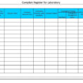 Tracking Complaints Excel Spreadsheet Intended For Track Customer Complaints Excel  Pulpedagogen Spreadsheet Template Docs