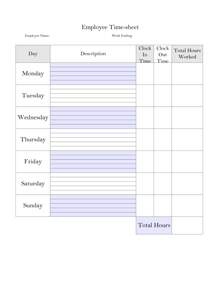 Tracking Hours Worked Spreadsheet in Time Tracking Spreadsheet And ...