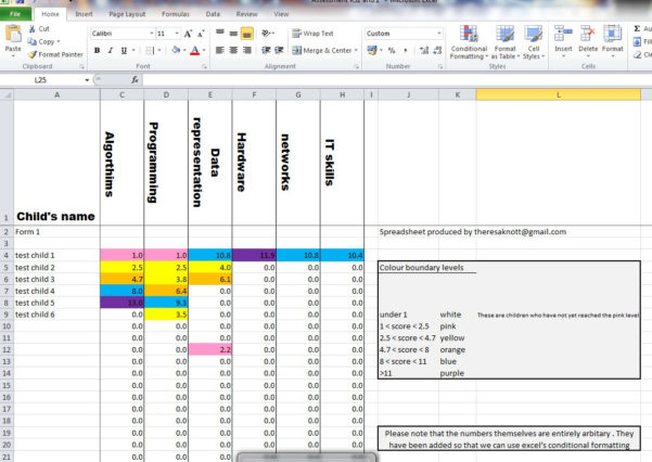 Tracking Pupil Progress Spreadsheet Google Spreadshee tracking pupil ...