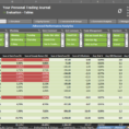 Trading Journal Spreadsheet For Option Trading Journal Excel