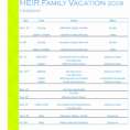 Travel Planning Spreadsheet Throughout Free Business Travel Itinerary Template Best Disney Trip Planning