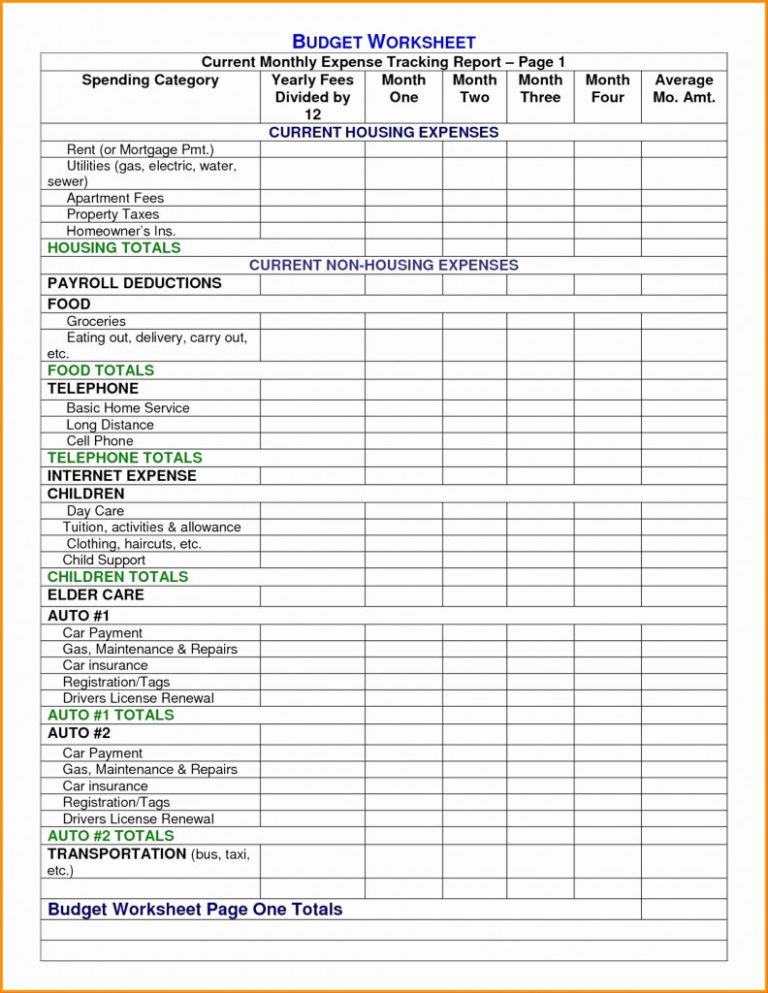 Truck Driver Accounting Spreadsheet Throughout Truck Driver Accounting 