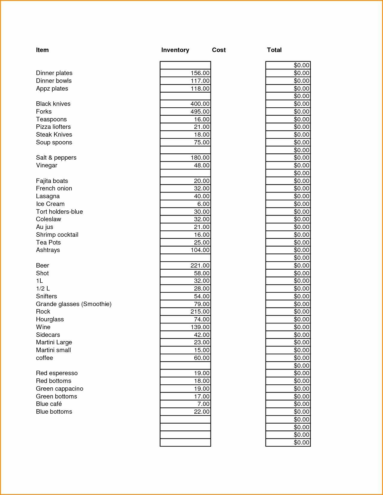 Uniform Inventory Spreadsheet With Regard To Employee Uniform Spreadsheet As Well As How To Make An Inventory