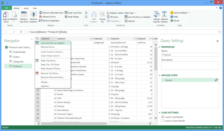 Update Excel Spreadsheet From Access Database Throughout Combine Data 