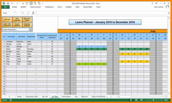 Vacation Accrual Spreadsheet throughout 9+ Employee Vacation Accrual ...