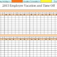 Vacation Schedule Spreadsheet Throughout 4 Vacation Schedule Templates  Excel Xlts
