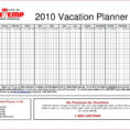 Vacation Spreadsheet Template Pertaining To Template A3 Project Management Annual Leave Planner Excel Elegant