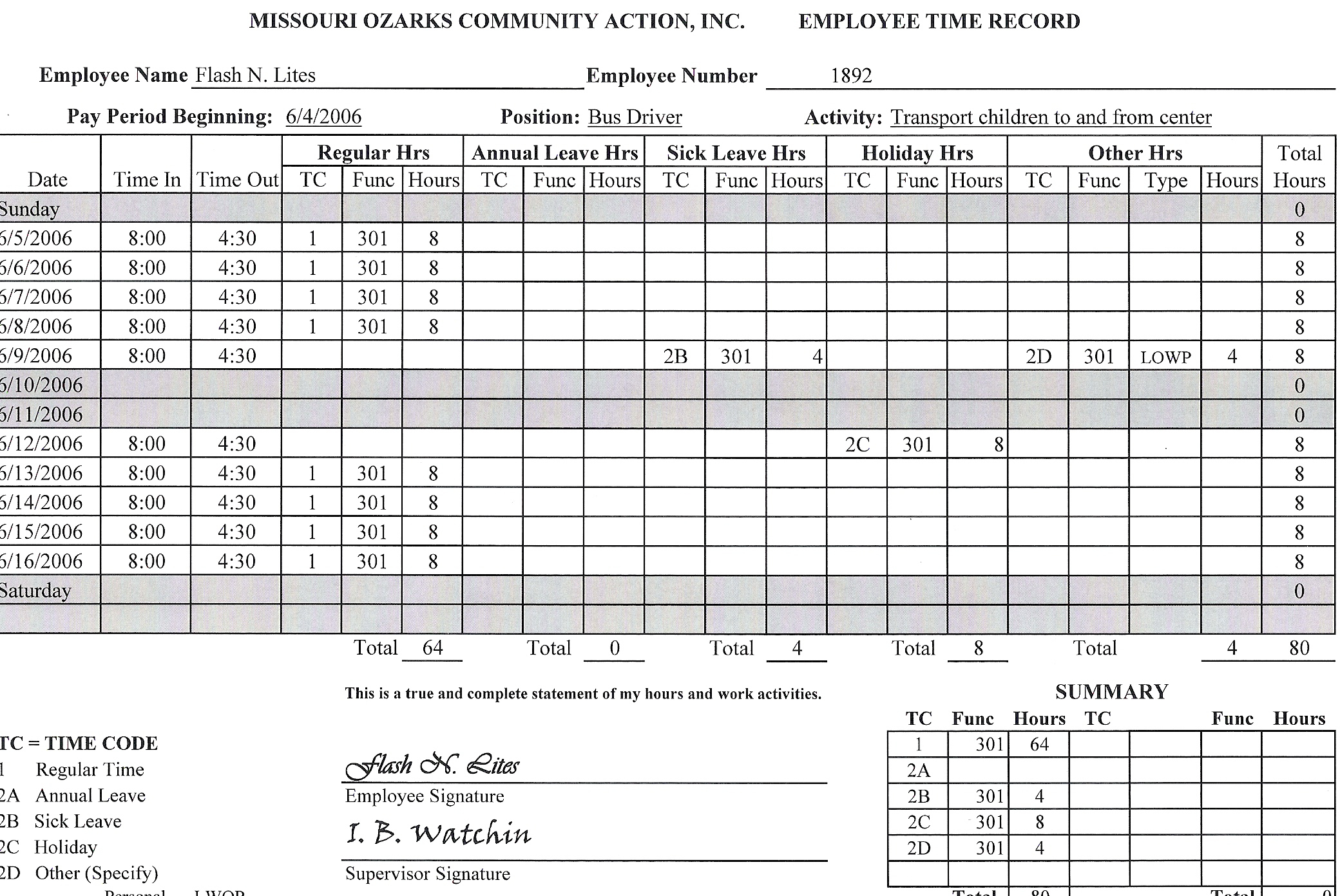 vacation hour calculator