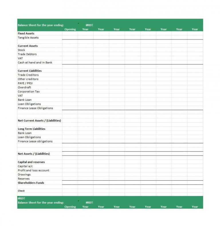 Vat Reconciliation Spreadsheet for 022 Balance Sheet Template Excel Xls ...