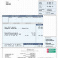 Vat Spreadsheet Template With Regard To Electric Bill Template Excel Elegant Uk Vat Invoice Template And