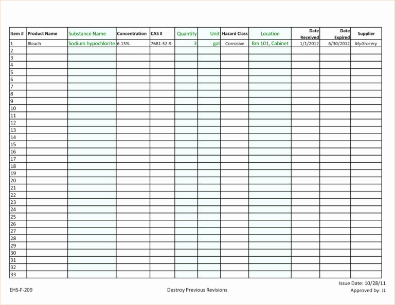 Vending Machine Inventory Excel Spreadsheet for Vending Machine ...